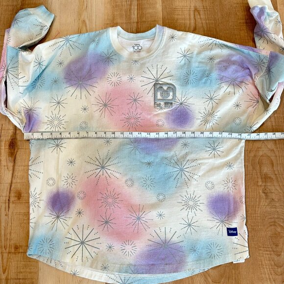 Walt Disney World 100 Anniversary Mickey Friends Tie-Dye Spirit Jersey Sz L - Picture 7 of 15